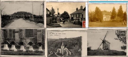 Le village de Montaigu (Aisne) - Cartes postales anciennes